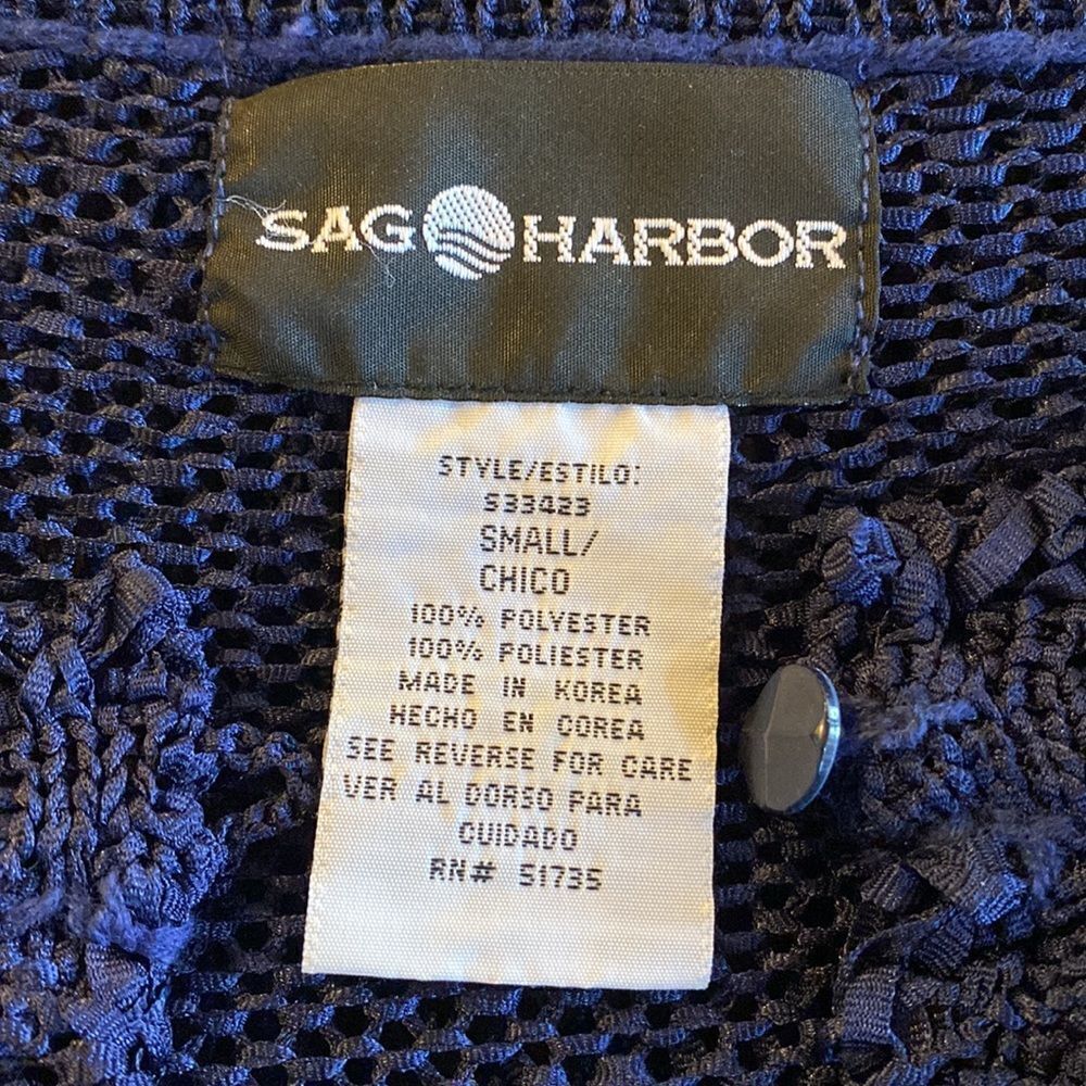 SAG HARBOR Cardigan Sweater - Picture 4 of 6